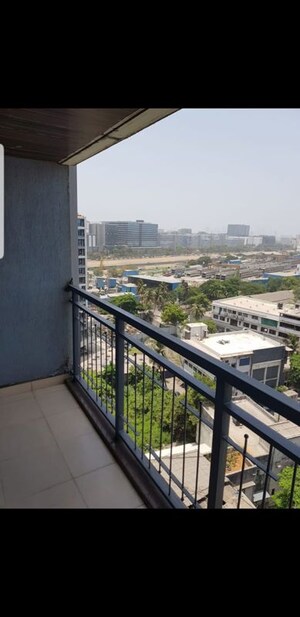 Balcony in 5 BHK Apartment at Dheeraj Insignia, Bandra East – for Rent