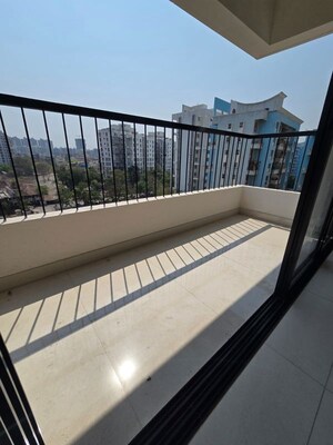 Balcony in 2 BHK Apartment at Wadgaon Sheri – for Rent