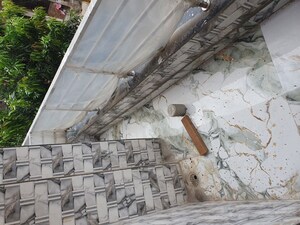 Staircase in 2.5 BHK Builder Floor at Vasundhara Sector 2b – for Sale