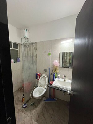 Bathroom in 1 BHK Apartment at Kolte Patil Downtown Xenia, Kharadi – for Rent