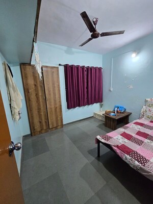 Bedroom in 1.5 BHK Apartment at Wadgaon Sheri – for Rent