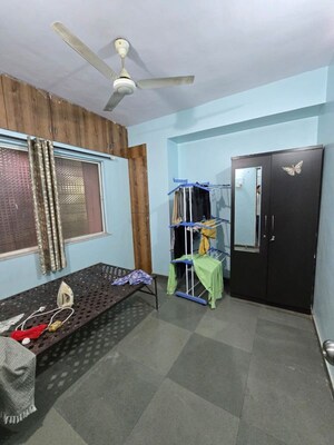 Living Room in 1.5 BHK Apartment at Wadgaon Sheri – for Rent