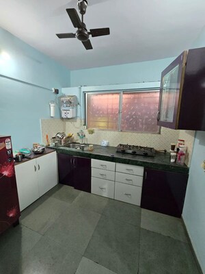 Kitchen in 1.5 BHK Apartment at Wadgaon Sheri – for Rent
