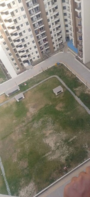 Balcony in 2 BHK Apartment at Amrapali Golf Homes, Sector 4 Greater Noida – for Rent