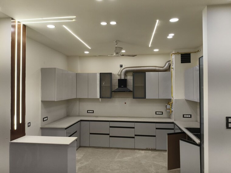 Kitchen, maya-homes 4 Bedroom 2400 Sq.Ft. Builder Floor In Indrapuram Ghaziabad 10152355