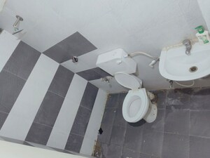 Bathroom in 3 BHK Apartment at Sargasan – for Rent