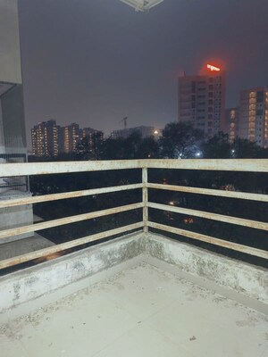 Balcony in 3 BHK Apartment at Sargasan – for Rent