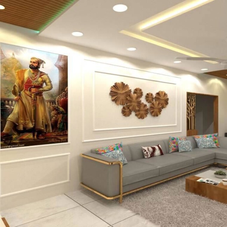 Living Room, paschim vihar 3 Bedroom 1500 Sq.Ft. Builder Floor In Paschim Vihar Delhi 10152404