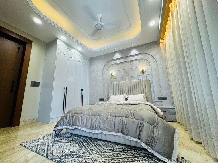 Bedroom, central-park-flower-valley 4 Bedroom 400 Sq.Yd. Builder Floor In Sohna Sector 33 Gurgaon 10152478