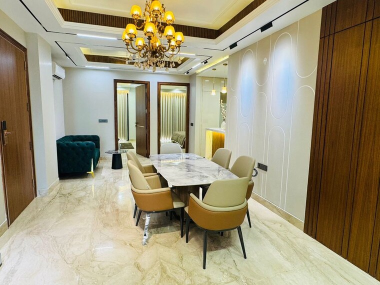 Master Bedroom, central-park-flower-valley 4 Bedroom 400 Sq.Yd. Builder Floor In Sohna Sector 33 Gurgaon 10152478