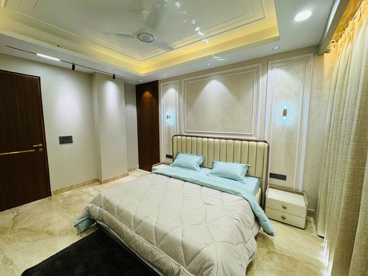 Bedroom, central-park-flower-valley 4 Bedroom 400 Sq.Yd. Builder Floor In Sohna Sector 33 Gurgaon 10152478
