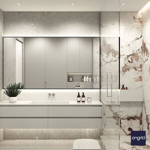 Kitchen in 3 BHK Builder Floor at Paschim Vihar – for Sale