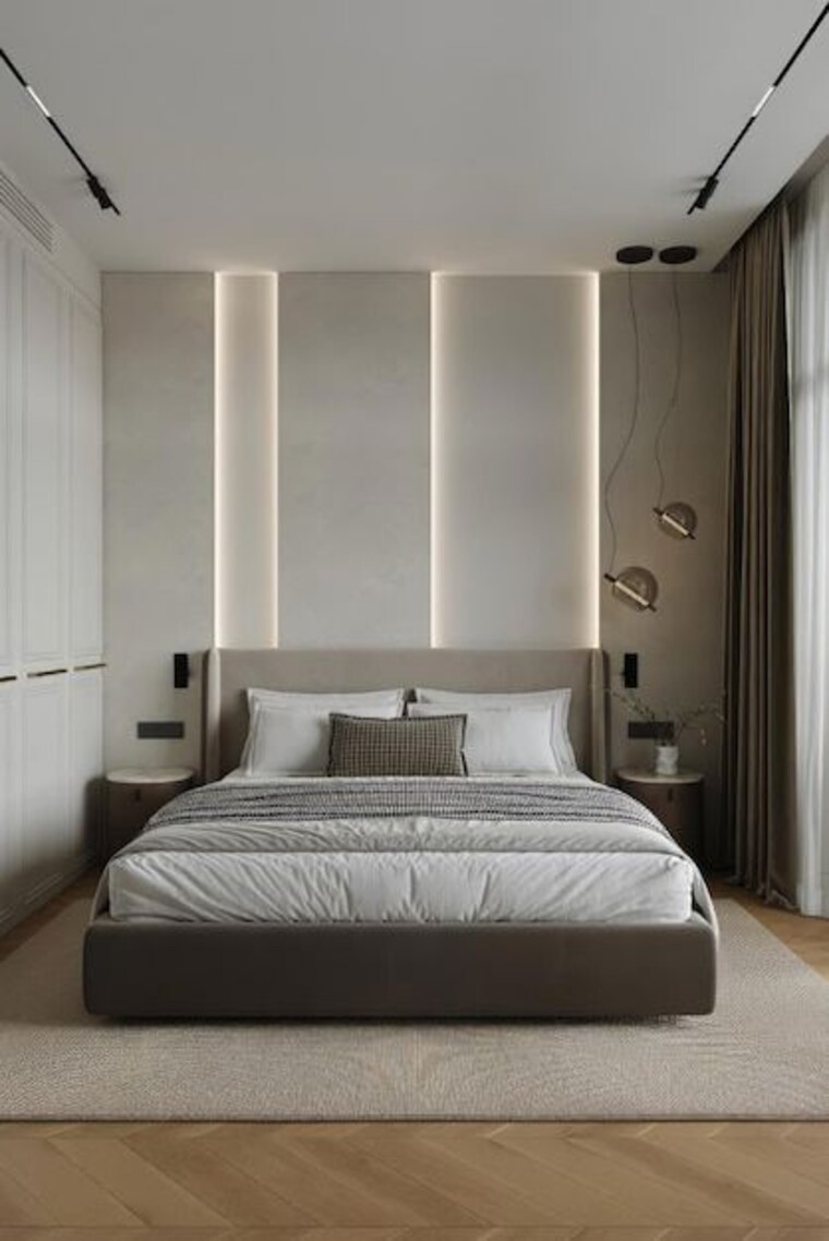 Bedroom, paschim vihar 3 Bedroom 1200 Sq.Ft. Apartment In Paschim Vihar Delhi 10152587
