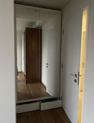 Building Lobby in 2 BHK Apartment at Godrej The Trees, Vikhroli East – for Rent