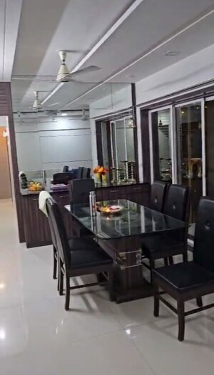 Dining area in 3 BHK Apartment at Regency Cosmos, Baner – for Rent