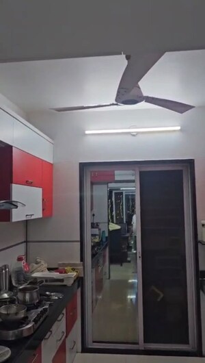 Kitchen in 3 BHK Apartment at Regency Cosmos, Baner – for Rent