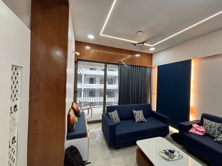 Living Room, randesan 3 Bedroom 226 Sq.Yd. Apartment In Randesan Gandhinagar 10152765