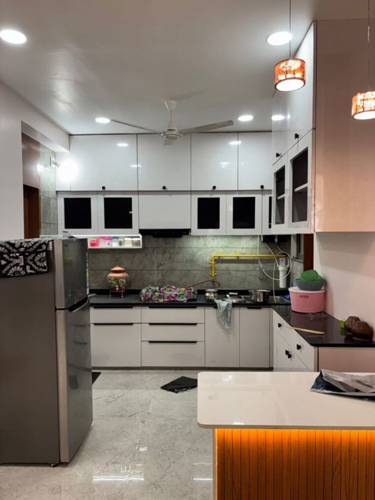 Kitchen, randesan 3 Bedroom 226 Sq.Yd. Apartment In Randesan Gandhinagar 10152765
