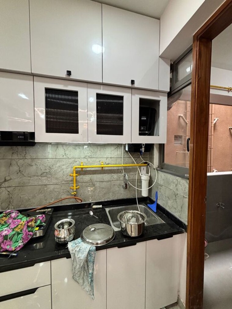Kitchen, randesan 3 Bedroom 226 Sq.Yd. Apartment In Randesan Gandhinagar 10152765
