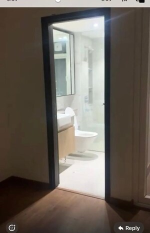Bathroom in 3 BHK Apartment at DLF New Town Heights II, Sector 86 – for Rent