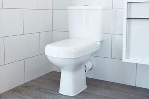 Bathroom in 1 RK Apartment at Shraddha Evoque, Bhandup West – for Sale