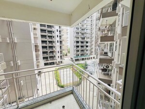 Balcony in 3 BHK Apartment at Ram Shanti Apartment, Sector 52 – for Rent