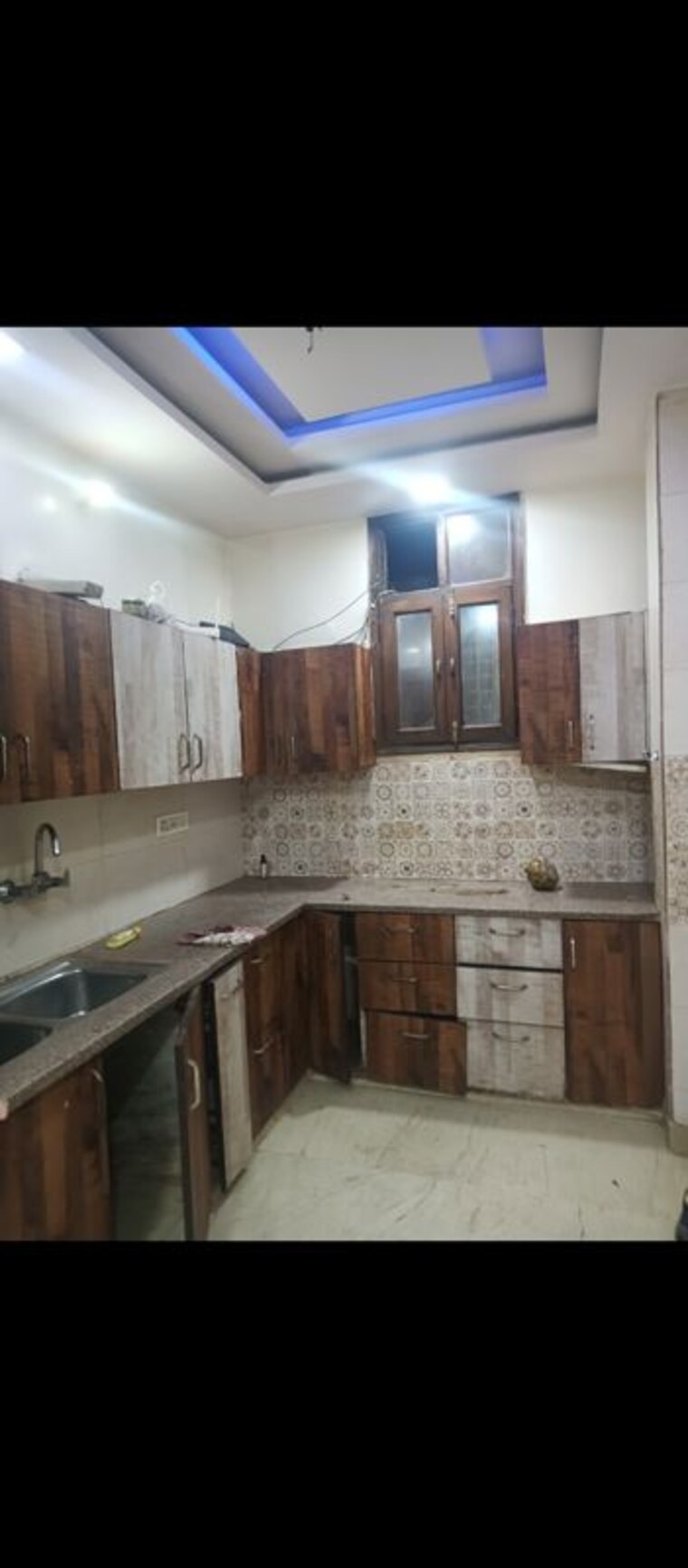 Kitchen, shastri nagar 1.5 Bedroom 450 Sq.Ft. Builder Floor In Shastri Nagar Delhi 10153008