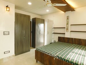 Bedroom in 4 BHK Builder Floor at Anand Lok – for Rent