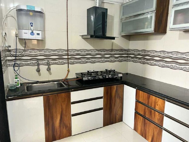 Kitchen, ssd-sai-crystal 2 Bedroom 950 Sq.Ft. Apartment In Rahatani Pune 10153490