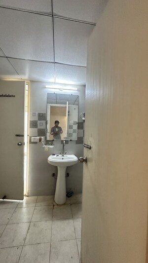 Bathroom in 3 BHK Apartment at Gaur City 7th Avenue, Sector 4 Greater Noida – for Rent