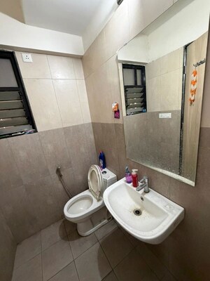 Bathroom in 2 BHK Apartment at Magarpatta Nova, Mundhwa – for Sale