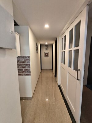Building Lobby in 3 BHK Apartment at Lodha Belmondo, Gahunje – for Rent