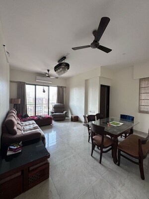 Living Room in 3.5 BHK Apartment at Harmony Signature Towers, Owale – for Sale
