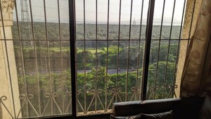 Balcony in 2 BHK Apartment at Tharwani Heights, Sanpada – for Rent