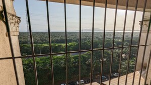 Balcony in 2 BHK Apartment at Tharwani Heights, Sanpada – for Rent