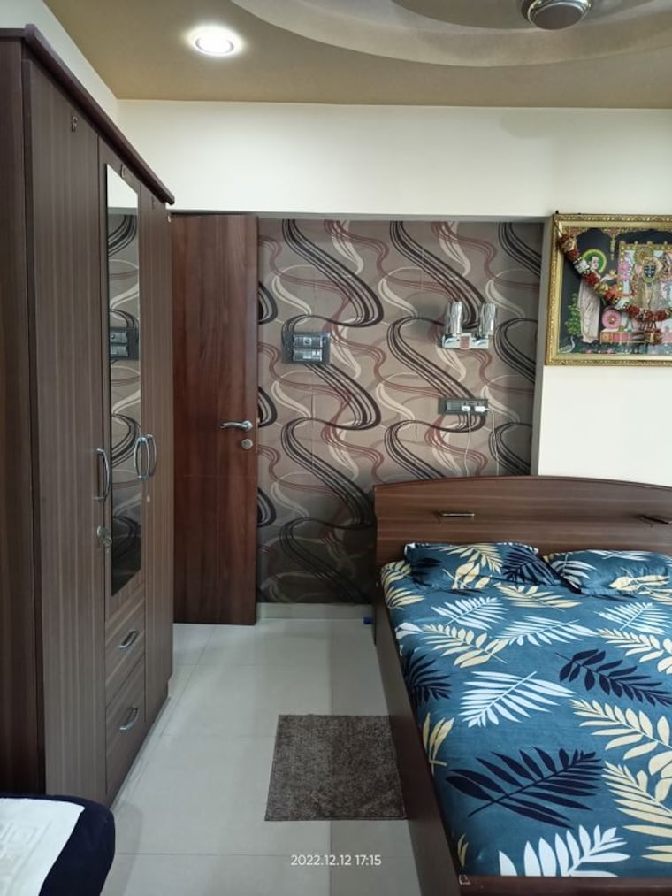 Bedroom, micro-srishti 2 Bedroom 540 Sq.Ft. Apartment In Bhandup West Mumbai 10153884