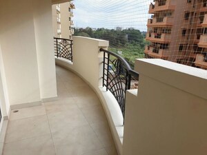 Balcony in 2 BHK Apartment at HM World City, Jp Nagar – for Sale