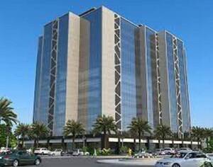  Office Space – Exterior View View at Sandesh Solitaire Corporate Park, Makarba - for Rent