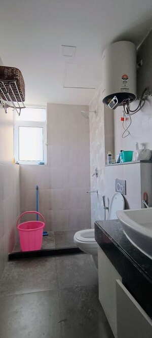 Bathroom in 2 BHK Apartment at Microtek Greenburg, Sector 86 – for Sale