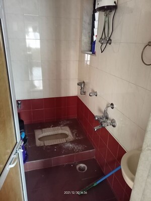 Bathroom in 1 BHK Apartment at Jalaram Park, Bhandup West – for Sale