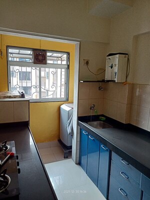 Kitchen in 1 BHK Apartment at Jalaram Park, Bhandup West – for Sale