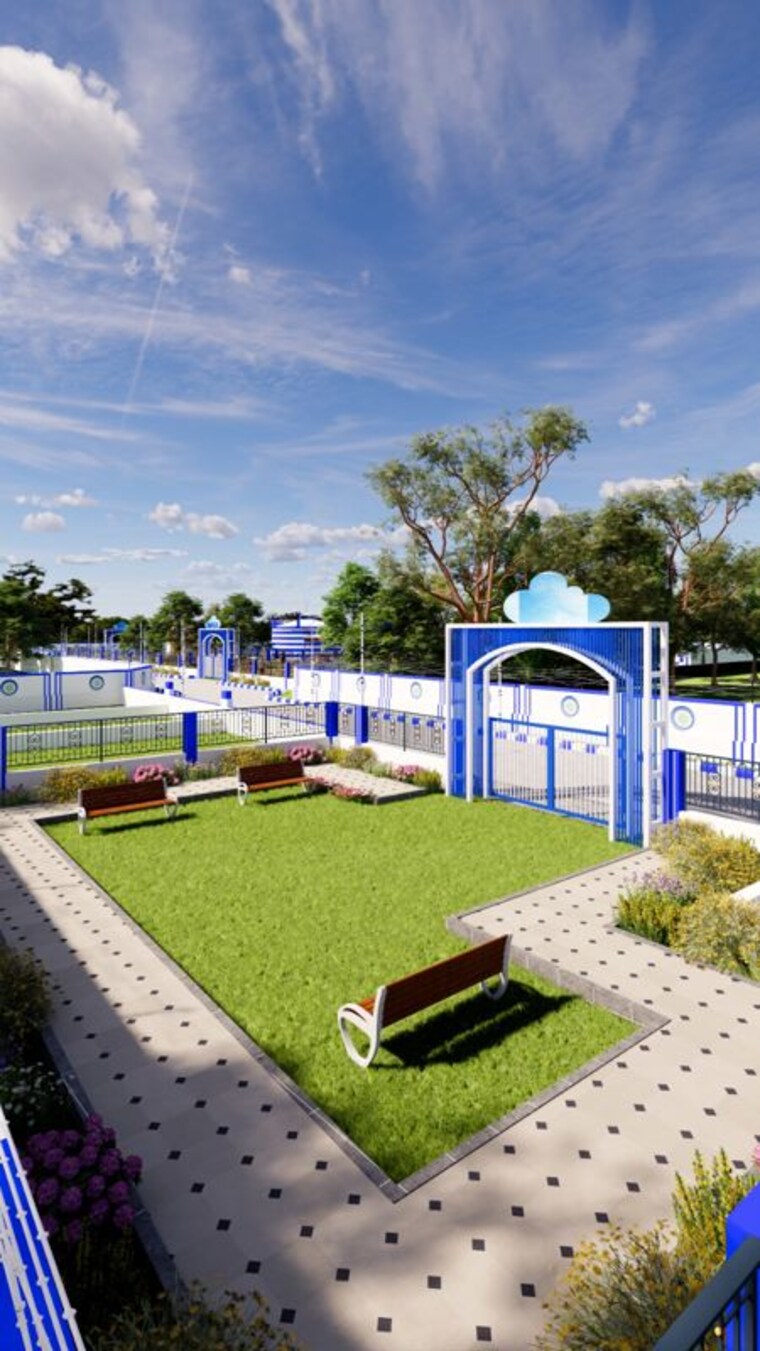 Garden, mahindra-world-city-jaipur  124 Sq.Yd. Plot In Kalwara Jaipur 10154001