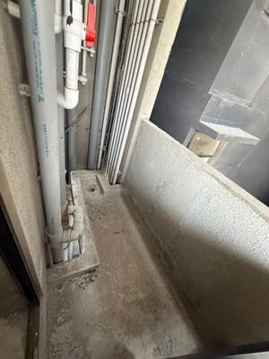 Balcony in 1 BHK Apartment at USD Unique Vistas, Manpada – for Sale