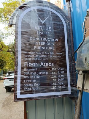 4 BHK Builder Floor – Exterior View View at Friends Colony - for Sale