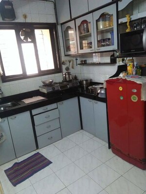 Kitchen in 1 BHK Apartment at Kailash Park, Bhandup West – for Sale