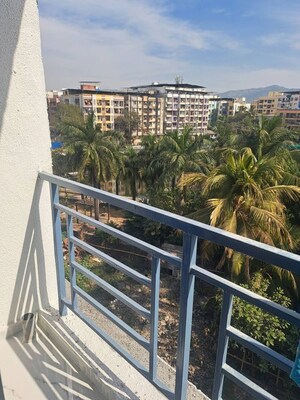 Balcony in 1 BHK Apartment at Ghansoli – for Rent