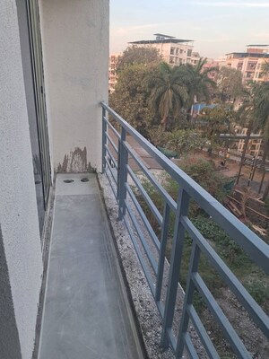 Balcony in 1 BHK Apartment at Ghansoli – for Rent