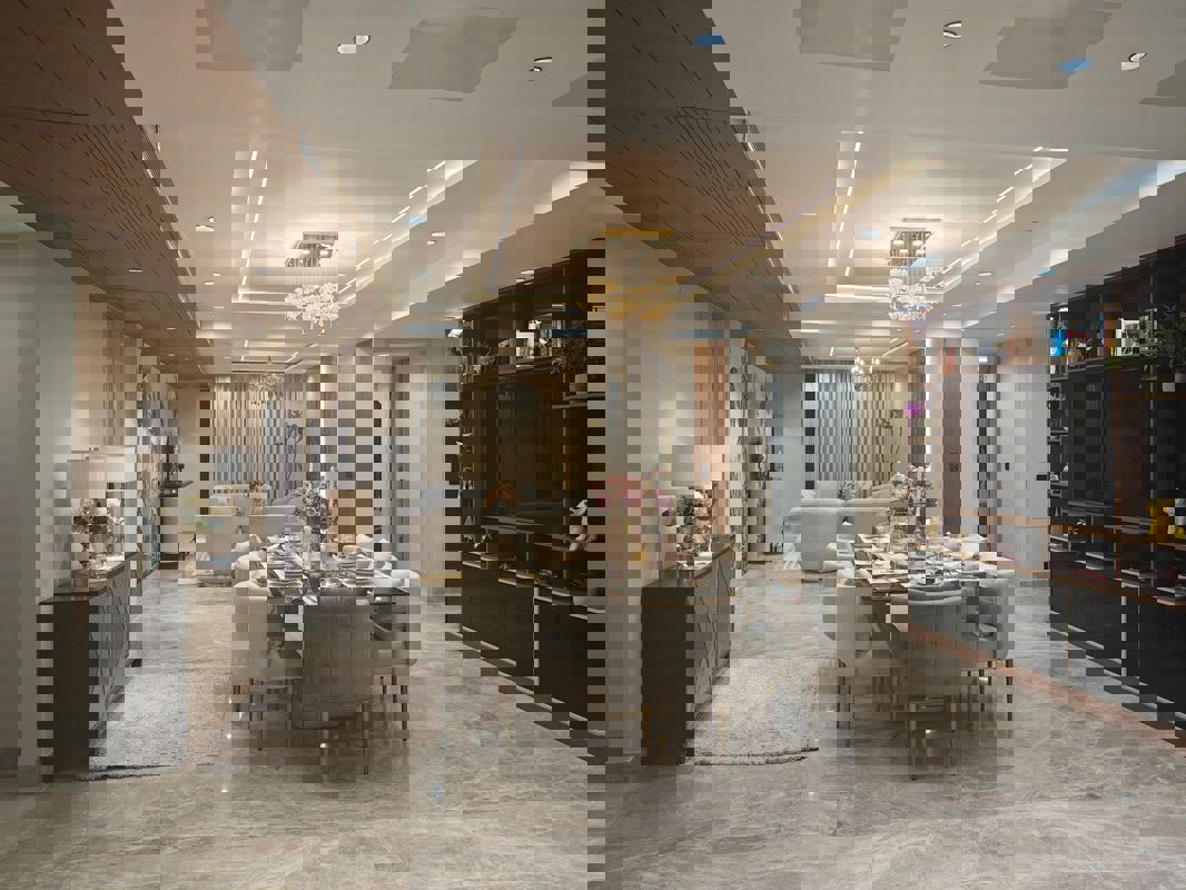 4 BHK + Pooja Room,Servant Room 4500 Sq.Ft. Builder Floor in Adani Samsara Vilasa