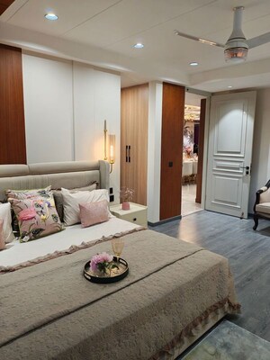 Bedroom in 4 BHK Builder Floor at Adani Samsara Vilasa, Sector 63 – for Sale