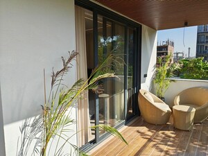 Balcony in 4 BHK Builder Floor at Adani Samsara Vilasa, Sector 63 – for Sale